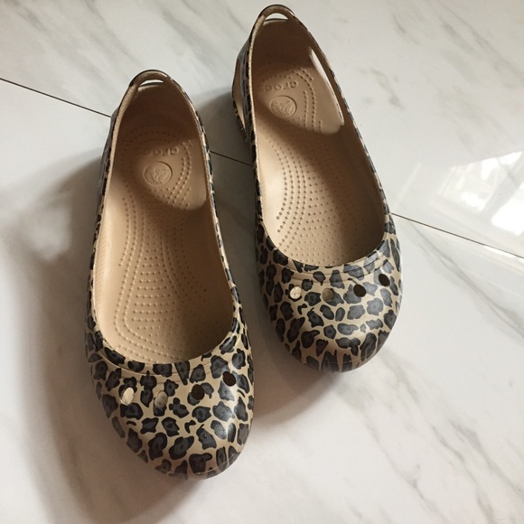 crocs kadee leopard